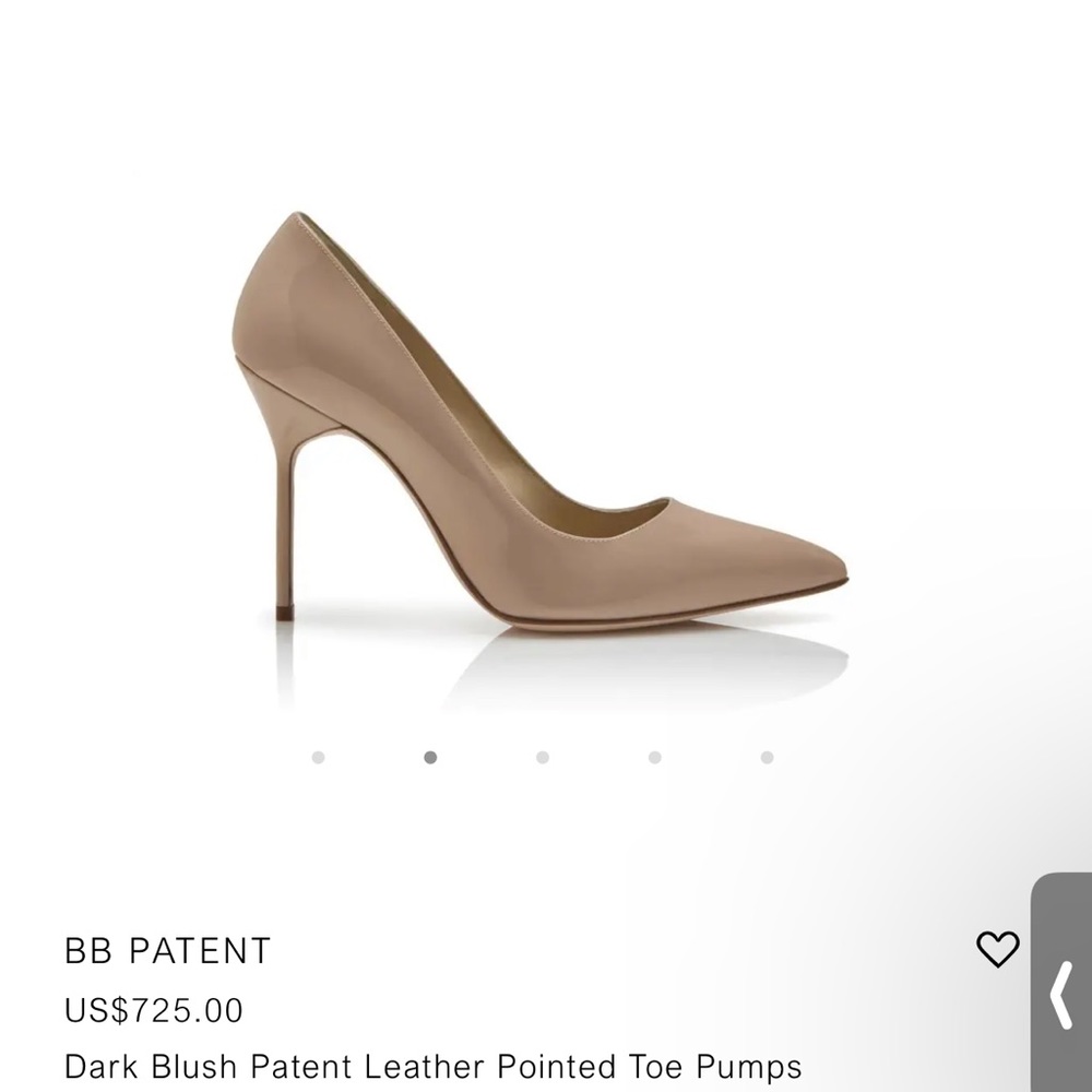 Manolo Blahnik Patent Leather Heels